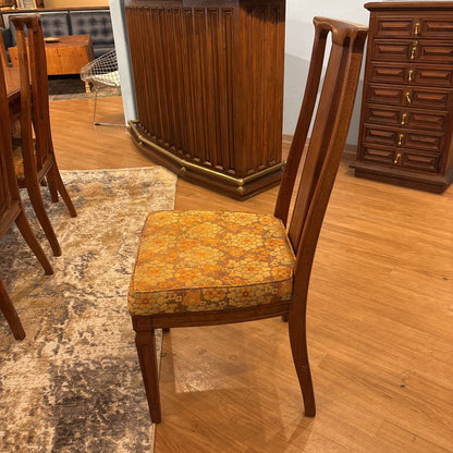 Set of 8 Custom Made Teak Dining Chairs w/2 Captains