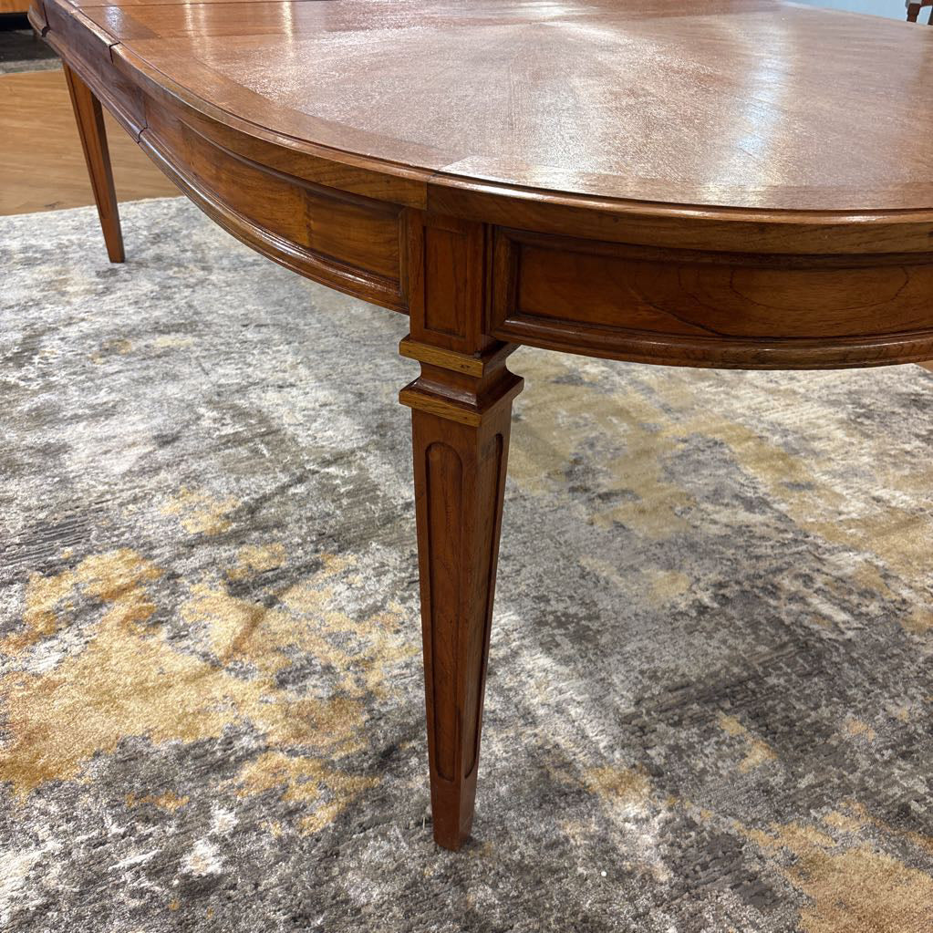 Custom Made Teak Expanding Dining Table