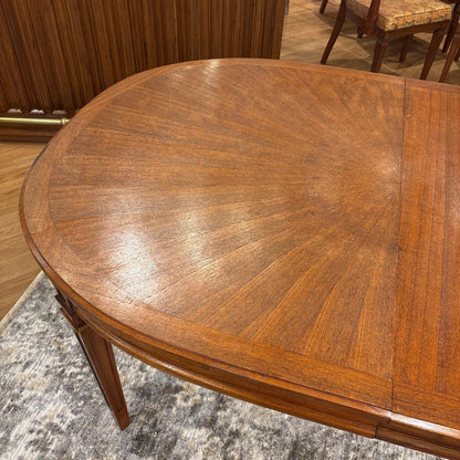 Custom Made Teak Expanding Dining Table