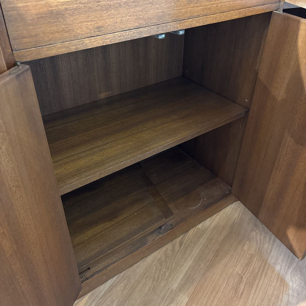 Custom Made Teak Bar w/Jade Top