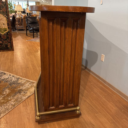 Custom Made Teak Bar w/Jade Top