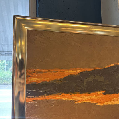 "Sunset Over Whidbey Island" Oil Painting ART