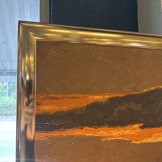 "Sunset Over Whidbey Island" Oil Painting ART