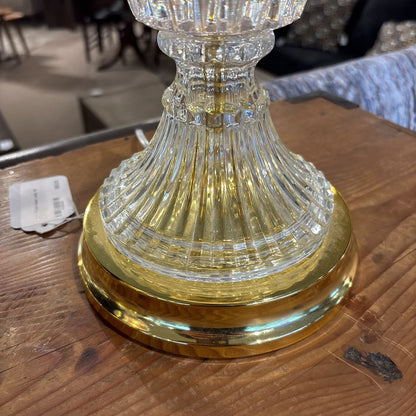 Crystal Brass base Lamp
