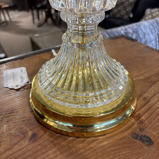 Crystal Brass base Lamp