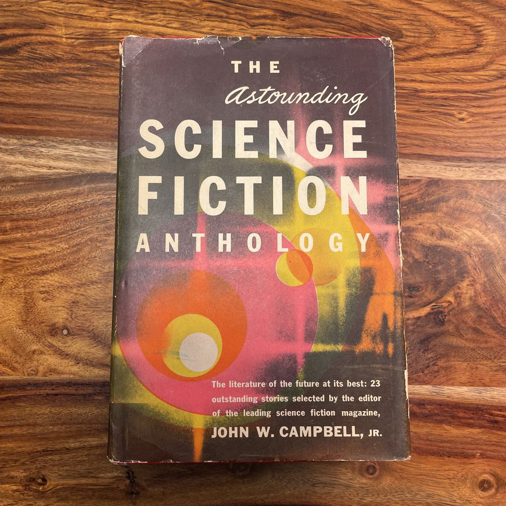Vintage Sci Fi Anthology Book UNIQUE FINDS