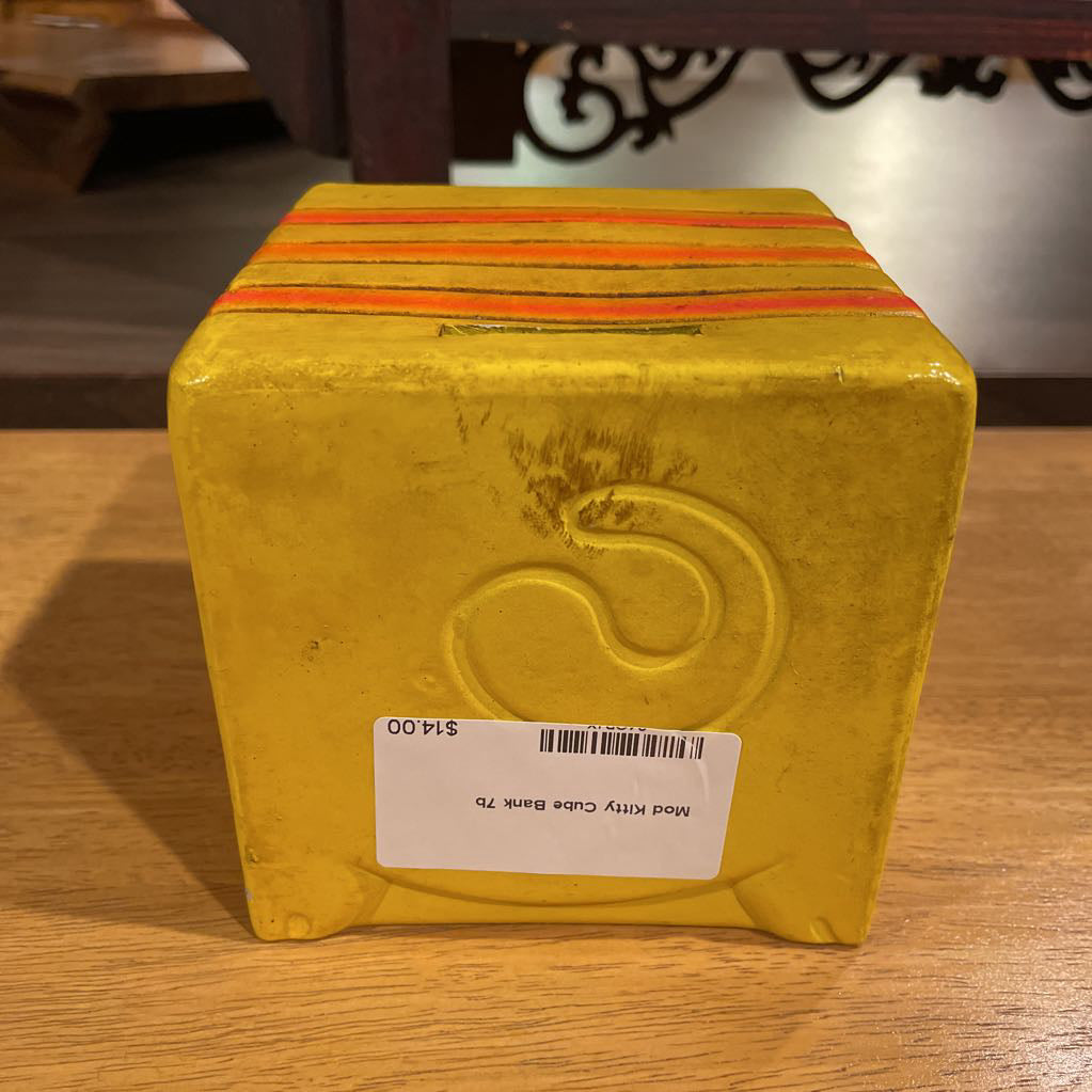 Mod Kitty Cube Bank
