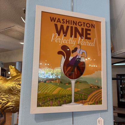 Washington Wine Print ART
