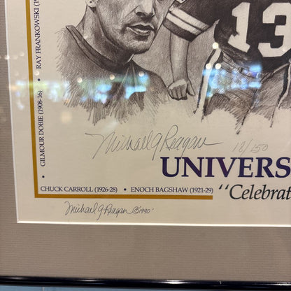 UW Don James Signed Print ART