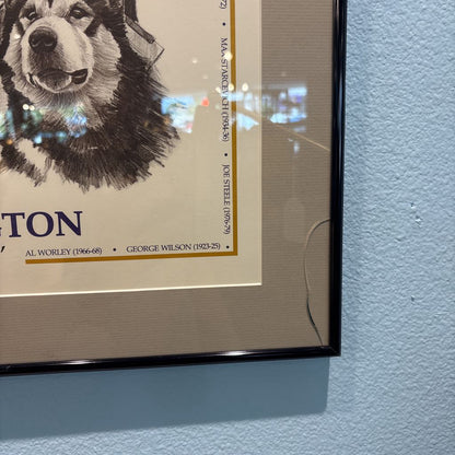 UW Don James Signed Print ART