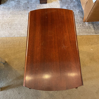Mahogany Drop Leaf End Table w/ Drawer