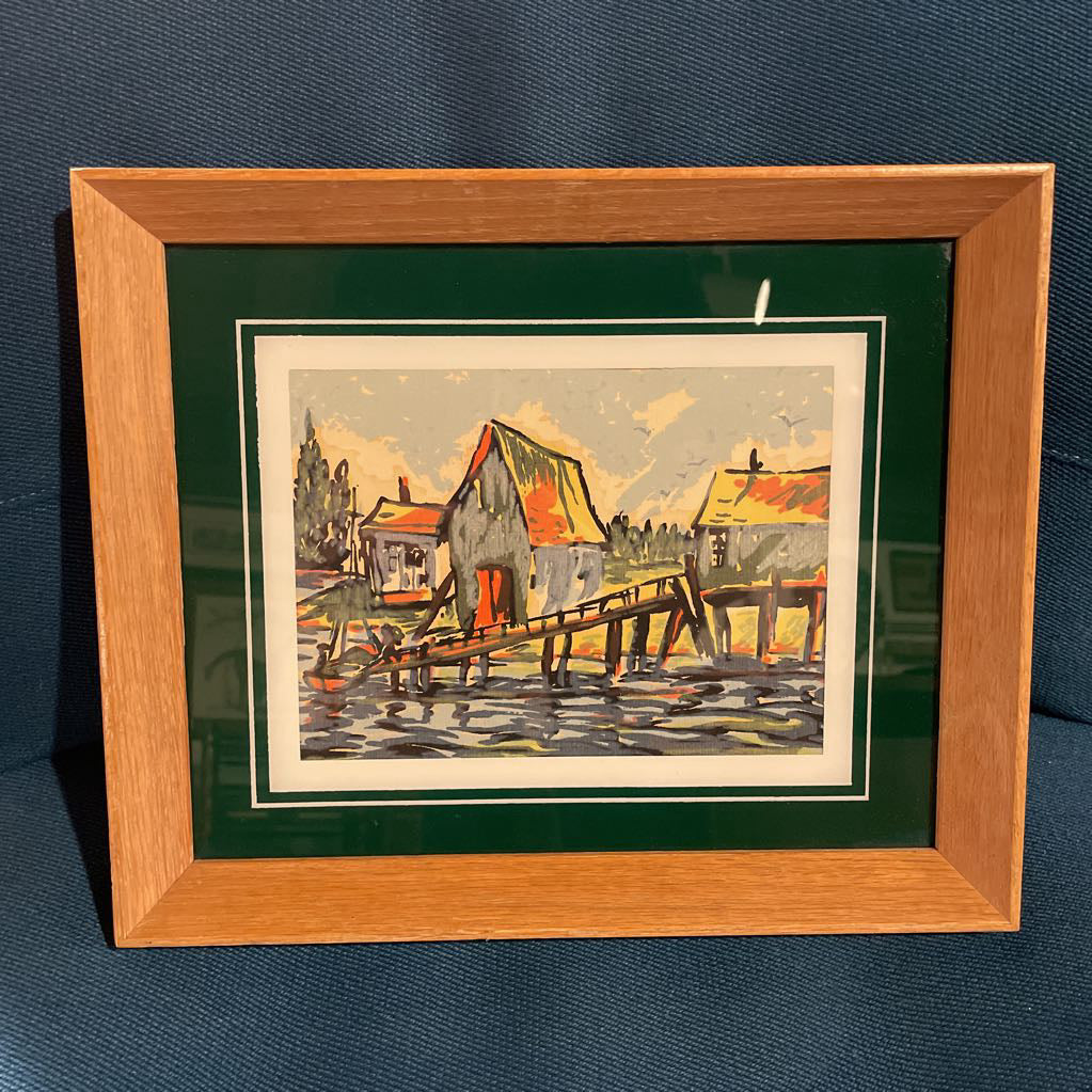 Colorful Shacks at Horbor Art ART