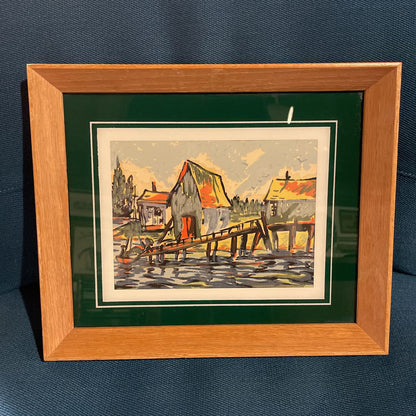 Colorful Shacks at Horbor Art ART