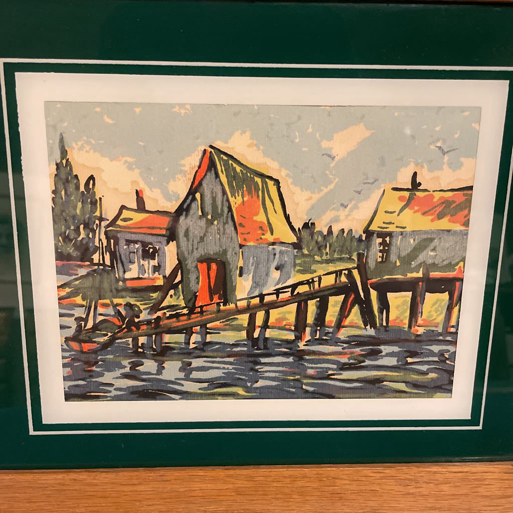 Colorful Shacks at Horbor Art ART