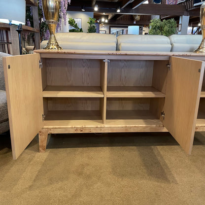 Honey Burl Sideboard