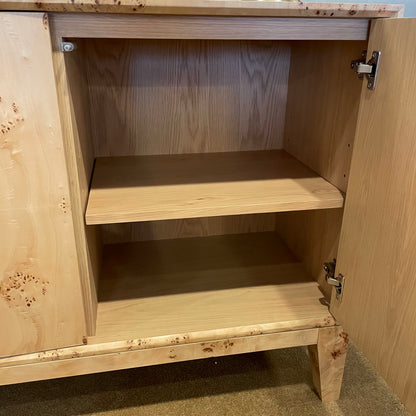 Honey Burl Sideboard