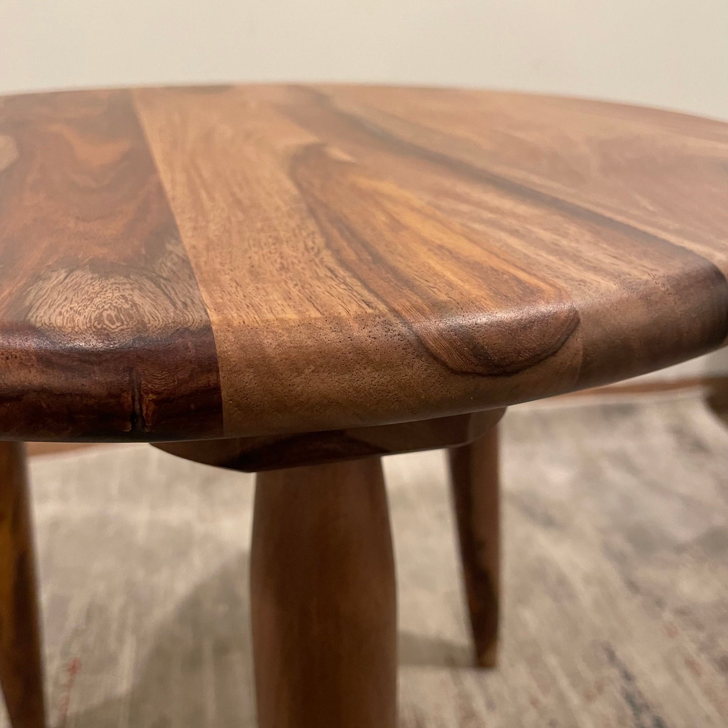 DEIGHTON ROUND END TABLE C SIDE TABLES