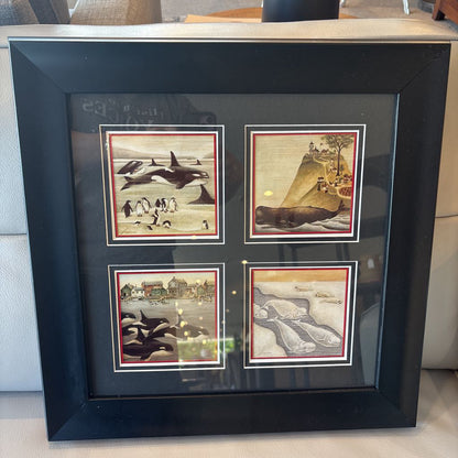 Whales Print