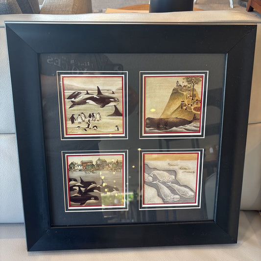 Whales Print