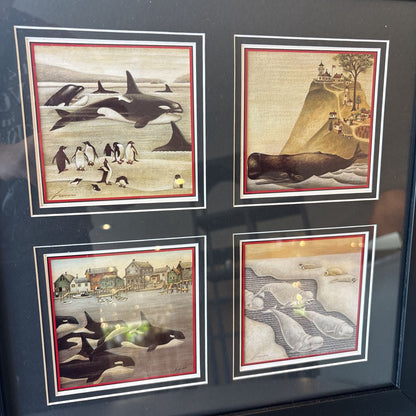 Whales Print