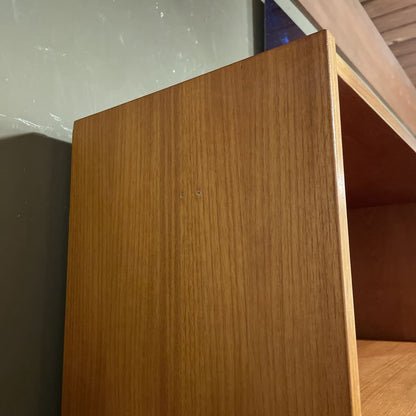 MCM 2-Piece Teak Sec. Bookcase (AS-IS)