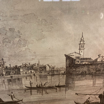 Vintage Grand Canal Print