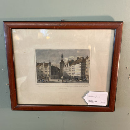 Munich Etching Print