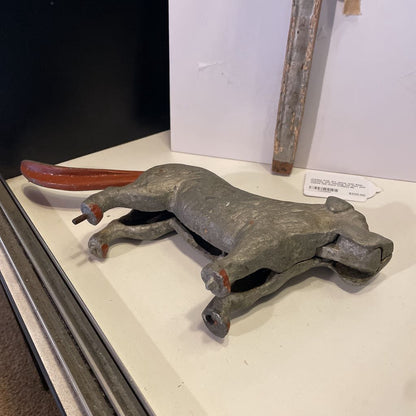 Vintage Metal Doggy Nutcracker UNIQUE FINDS