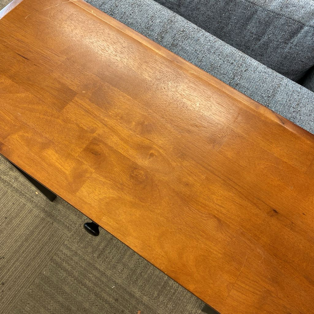 Black & Tan Entry Table w/Drawer