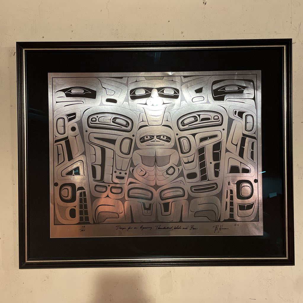 BARRY HAREM - Metallic Serigraph