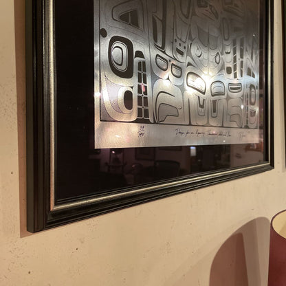 BARRY HAREM - Metallic Serigraph