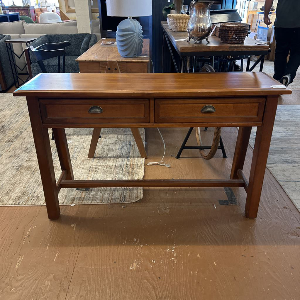 Traditional 2 Drawer Console Table