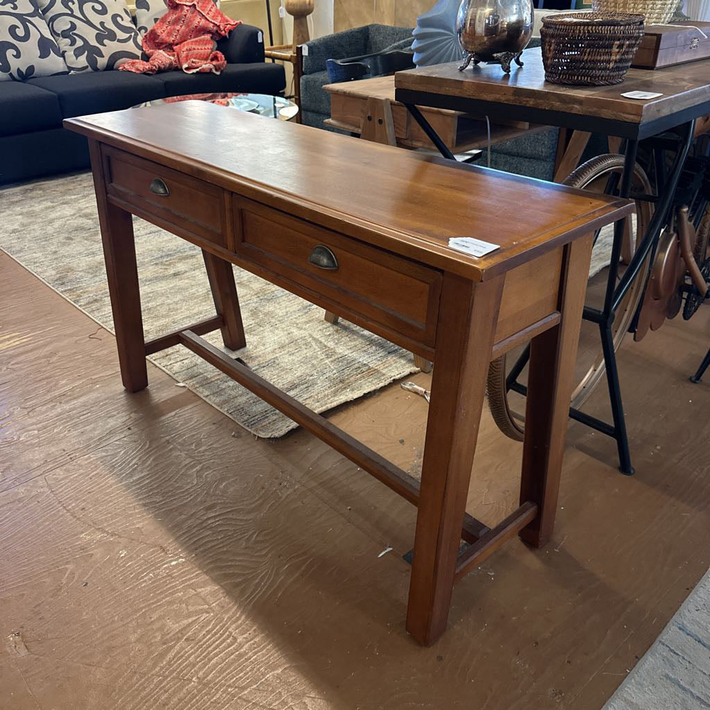 Traditional 2 Drawer Console Table