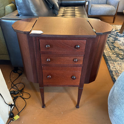 Vintage Martha Washington Style Sewing Cabinet