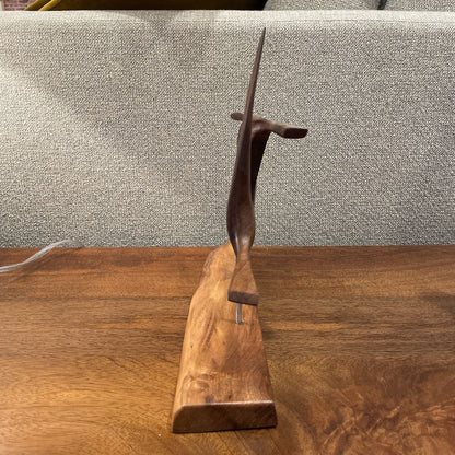 Flying Geese Modern Wood Sculpture