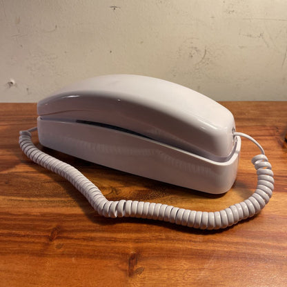 White Slimline Vint. Telephone