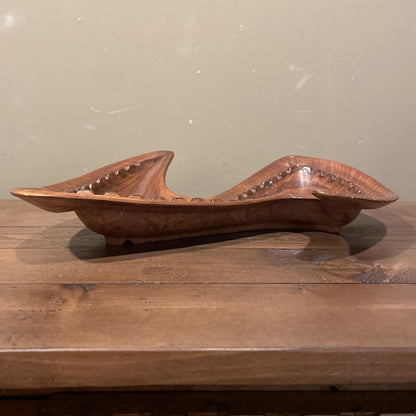 "Z" Shaped California Original Pottery Ashtray AS IS(has chip)