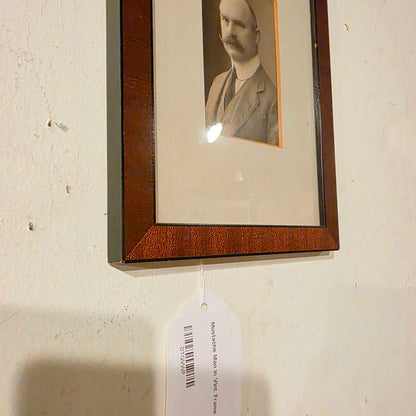 Mustache Man in Vint. Frame