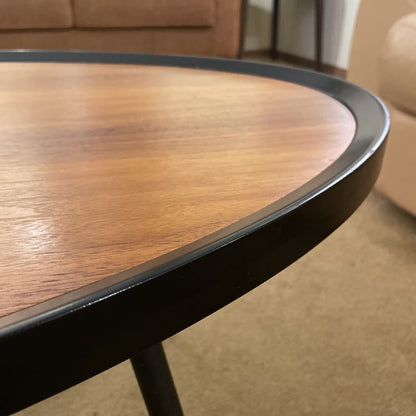 MC Oval Walnut Coffee Table C COFFEE TABLES