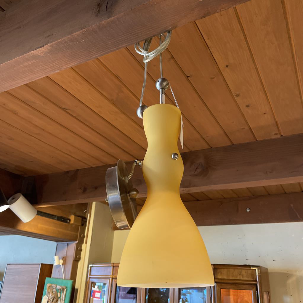 Tangerine Sculpted Pendant Light