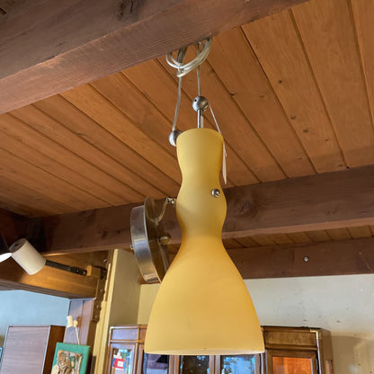 Tangerine Sculpted Pendant Light