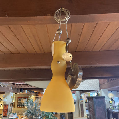 Tangerine Sculpted Pendant Light