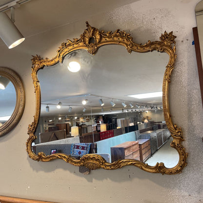 Ornate Gold Frame Wall Mirror C MIRRORS