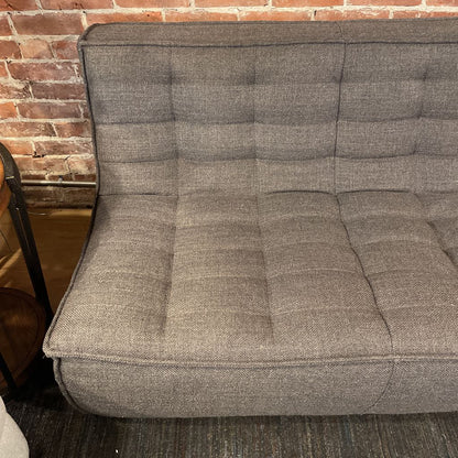 Ethnicraft N701 Dark Grey Armless Sofa