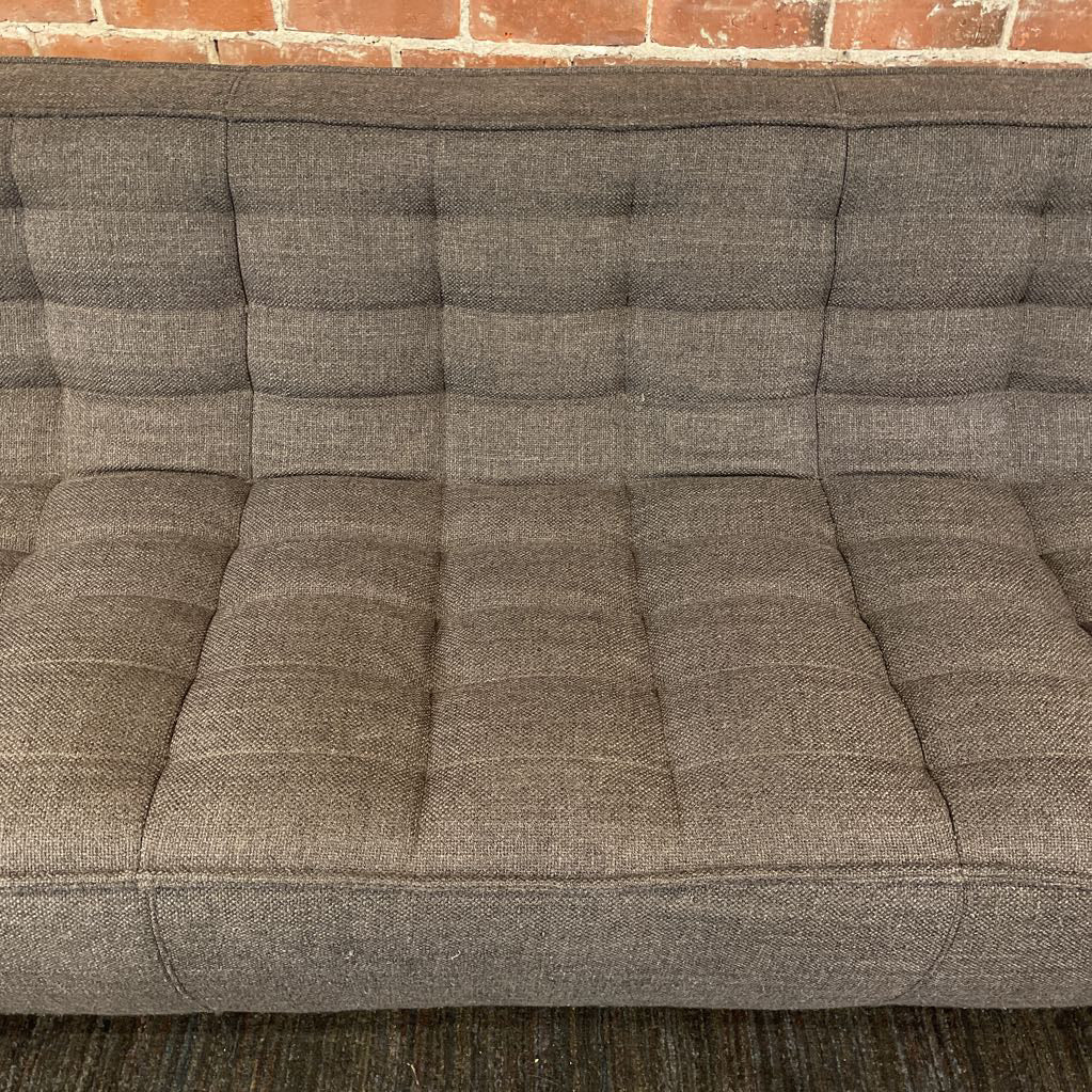 Ethnicraft N701 Dark Grey Armless Sofa