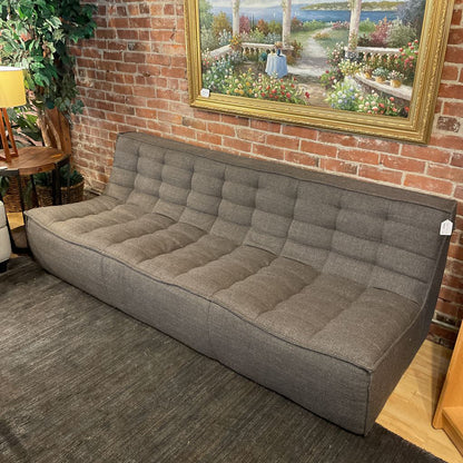 Ethnicraft N701 Dark Grey Armless Sofa