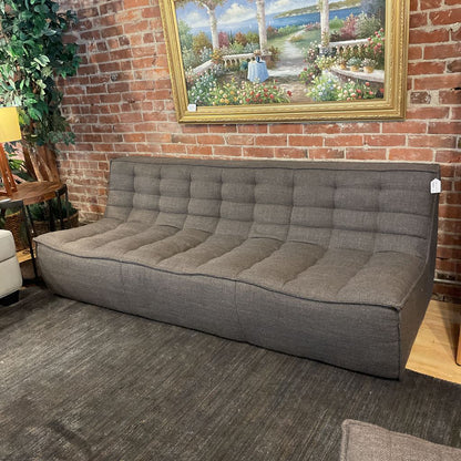 Ethnicraft N701 Dark Grey Armless Sofa