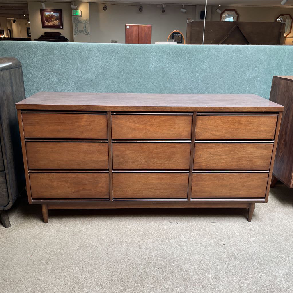 MCM 9 Drawer Lowboy