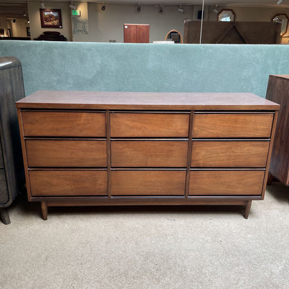 MCM 9 Drawer Lowboy