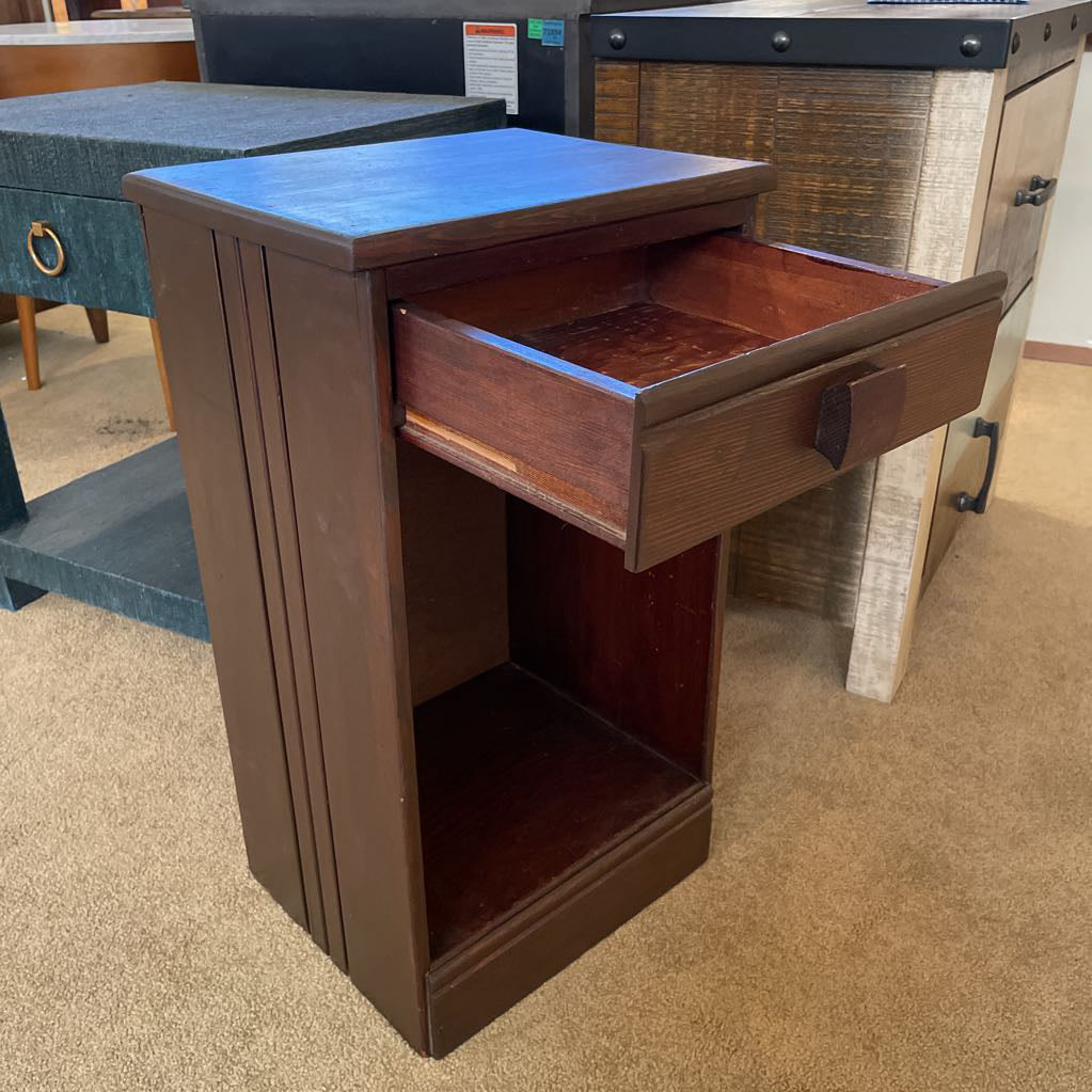 Arts & Crafts One Drawer Narrow Nightstand C NIGHTSTANDS